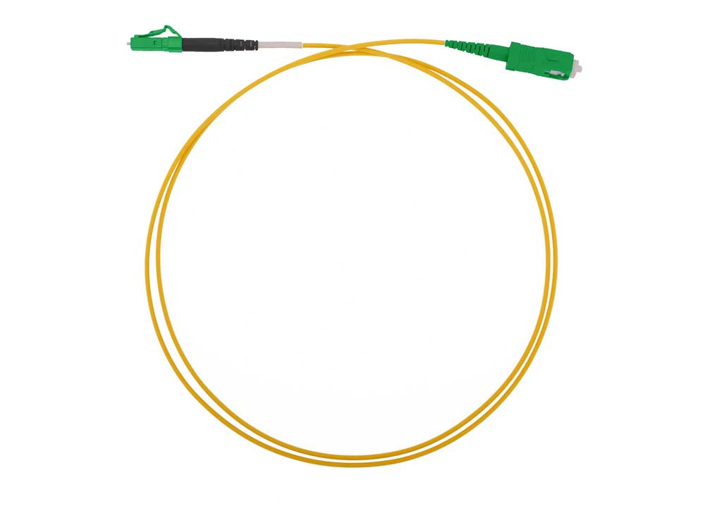Шнур ШОС-SM/2.0 мм-LC/APC-SC/APC-1.0 м Шнур ШОС-SM/2.0 мм-LC/APC-SC/APC-1.0 м