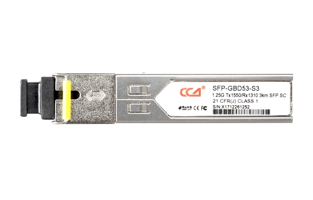 SFP 1.25G Tx1550/Rx1310 3km SC SFP 1.25G Tx1550/Rx1310 3km SC